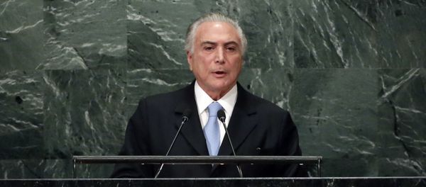 Brazil's President Michel Temer addresses the 71st session of the United Nations General Assembly, at U.N. headquarters - Sputnik International