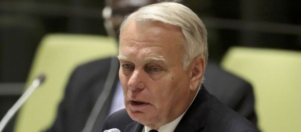 France's Minister for Foreign Affairs Jean-Marc Ayrault speaks during a high-level meeting on addressing large movements of refugees and migrants at the United Nations General Assembly in Manhattan, New York, US September 19, 2016. France's Minister for Foreign Affairs Jean-Marc Ayrault speaks during a high-level meeting on addressing large movements of refugees and migrants at the United Nations General Assembly in Manhattan, New York, US September 19, 2016. - Sputnik International