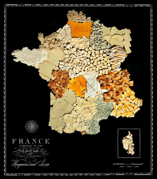 Culinary Cartography: Munchable Maps for Geography Gourmets - Sputnik International