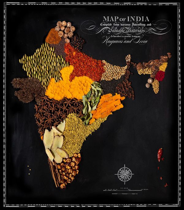 Culinary Cartography: Munchable Maps for Geography Gourmets - Sputnik International