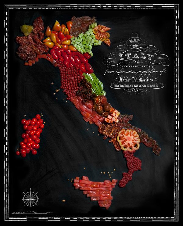 Culinary Cartography: Munchable Maps for Geography Gourmets - Sputnik International