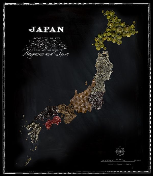 Culinary Cartography: Munchable Maps for Geography Gourmets - Sputnik International