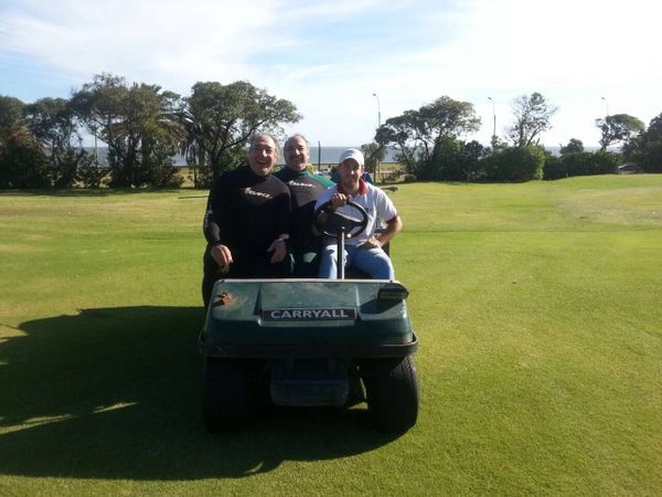 Daniel and César Barreiro at the golf club Daniel and César Barreiro at the golf club - Sputnik International