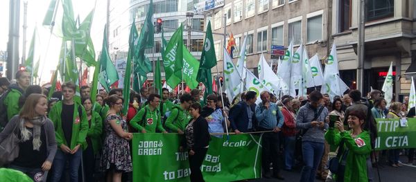 On Tuesday night, thousands of Europeans took part in protest rallies in Brussels to voice their disapproval of TAFTA, a proposed Transatlantic Free Trade Area between the EU and the US, also known as the US-EU Transatlantic Trade and Investment Partnership (TTIP On Tuesday night, thousands of Europeans took part in protest rallies in Brussels to voice their disapproval of TAFTA, a proposed Transatlantic Free Trade Area between the EU and the US, also known as the US-EU Transatlantic Trade and Investment Partnership (TTIP - Sputnik International
