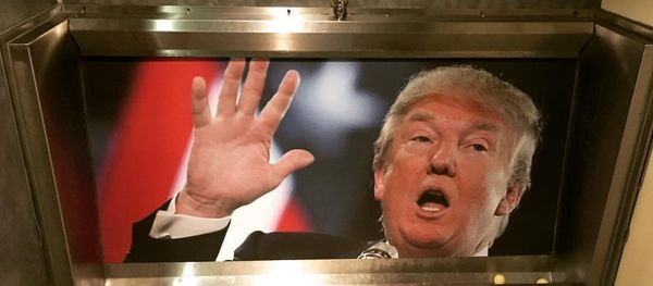 Donald Trump Urinals are all the range in some bars in the UK. Donald Trump Urinals are all the range in some bars in the UK. - Sputnik International