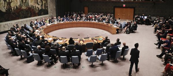 Members of the Security Council meet to address the situation in Syria, Wednesday, Sept. 21, 2016, at U.N. headquarters - Sputnik International