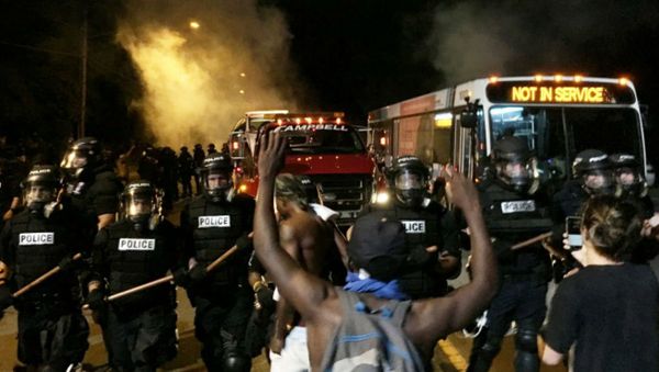 Charlotte Protest Police Shooting of Keith Lamont Scott - Sputnik International