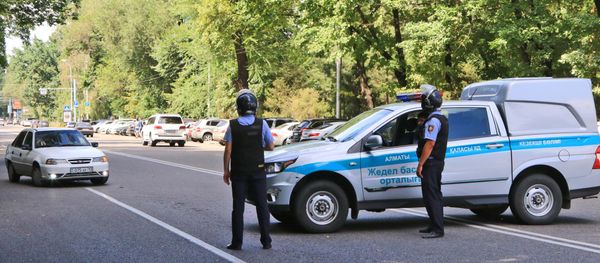 Kazakh police (File) - Sputnik International
