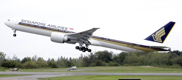A Singapore Airlines Boeing 777-312ER takes off from Paine Field in Everett, Wash. File photo A Singapore Airlines Boeing 777-312ER takes off from Paine Field in Everett, Wash. File photo - Sputnik International