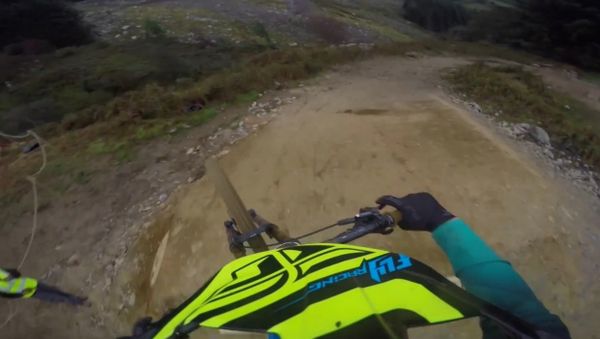 Bernard Kerr's Crazy Winning MTB Run from Hardline 2016: GoPro View - Sputnik International