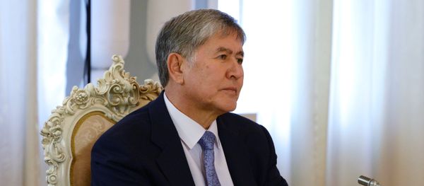 President of Kyrgyzstan Almazbek Atambayev (File) - Sputnik International