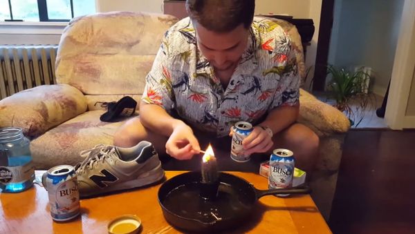 Idiot Eats a Flaming Cactus! - Sputnik International