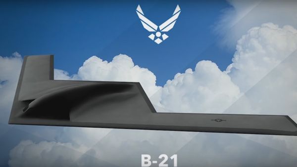 The artist rendering of  Northrop Grumman B-21 Long Range Strike Bomber (LRS-B) - Sputnik International
