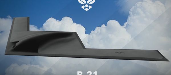 The artist rendering of Northrop Grumman B-21 Long Range Strike Bomber (LRS-B) The artist rendering of Northrop Grumman B-21 Long Range Strike Bomber (LRS-B) - Sputnik International
