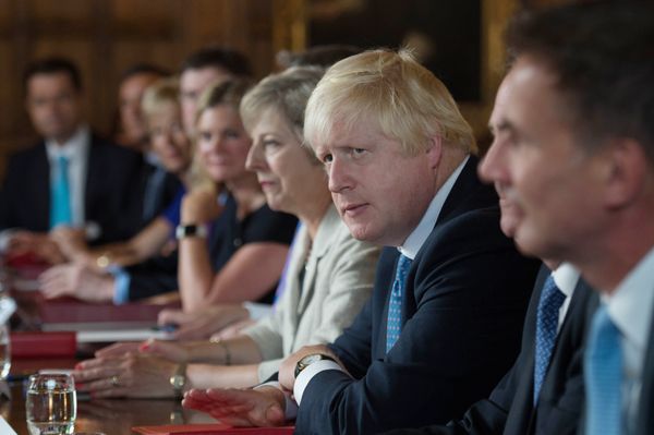 British Foreign Secretary Boris Johnson (2R) sits next to British Prime Minister Theresa May (3R) during a meeting of the cabinet at the Prime Minister's country retreat Chequers near the village of Ellesborough in Buckinghamshire, northwest of London, on August 31, 2016. British Foreign Secretary Boris Johnson (2R) sits next to British Prime Minister Theresa May (3R) during a meeting of the cabinet at the Prime Minister's country retreat Chequers near the village of Ellesborough in Buckinghamshire, northwest of London, on August 31, 2016. - Sputnik International