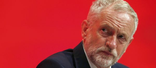 The Leader of Britain's opposition Labour Party, Jeremy Corbyn listens to a speech on the first day of the Labour Party conference, in Liverpool, Britain September 25, 2016. The Leader of Britain's opposition Labour Party, Jeremy Corbyn listens to a speech on the first day of the Labour Party conference, in Liverpool, Britain September 25, 2016. - Sputnik International