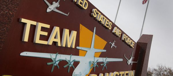 The German and the US flags fly at the entrance to the US Airbase in Ramstein, southern Germany The German and the US flags fly at the entrance to the US Airbase in Ramstein, southern Germany - Sputnik International