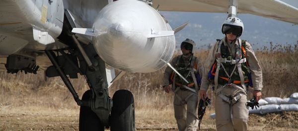 Russian military air group at Khmeimim airbase in Syria Russian military air group at Khmeimim airbase in Syria - Sputnik International