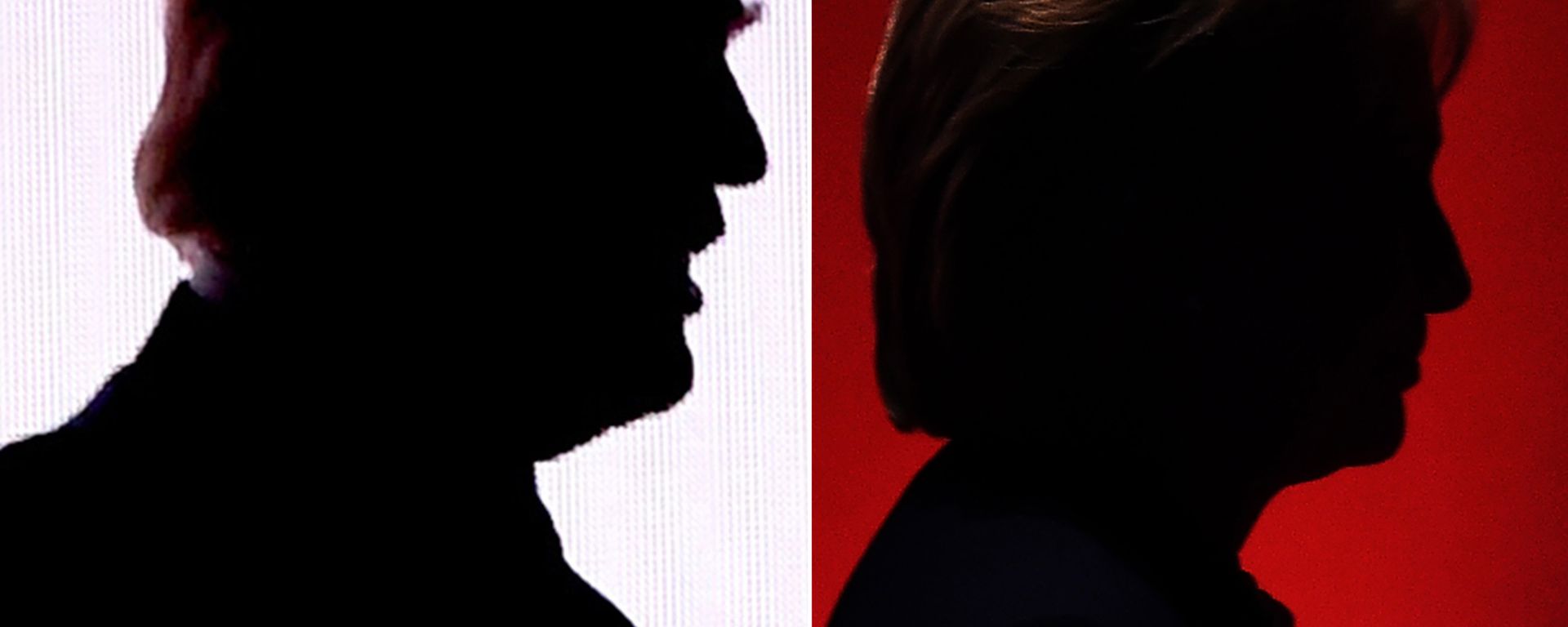 This combination of file photos shows the silhouettes of Republican presidential nominee Donald Trump(R) July 18, 2016 and Democratic presidential nominee Hillary Clinton on February 4, 2016. This combination of file photos shows the silhouettes of Republican presidential nominee Donald Trump(R) July 18, 2016 and Democratic presidential nominee Hillary Clinton on February 4, 2016. - Sputnik International, 1920, 14.12.2016