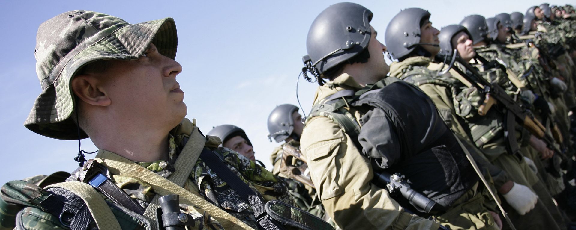 The CIS special forces soldiers during the formation at the training of the Collective Security Treaty Organization (CSTO) The CIS special forces soldiers during the formation at the training of the Collective Security Treaty Organization (CSTO) - Sputnik International, 1920, 28.08.2023