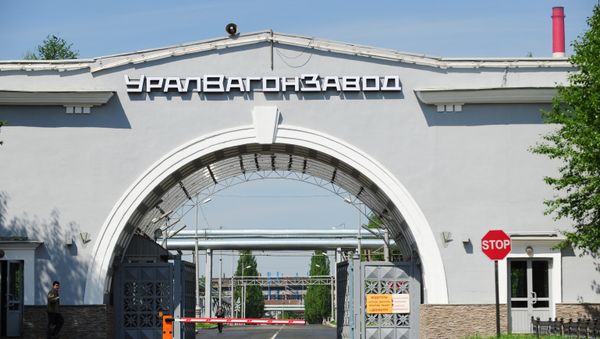 Igor Kholmanskikh at Uralvagonzavod in Nizhny Tagil - Sputnik International