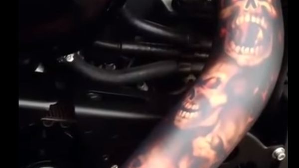 Exhaust skull Hot - Sputnik International