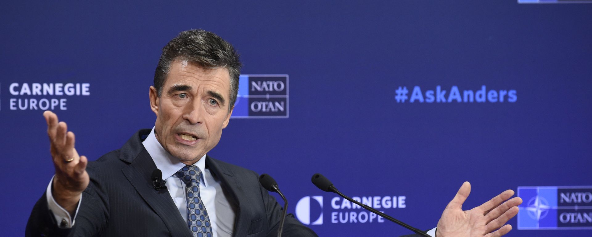 NATO General Secretary Anders Fogh Rasmussen (File) - Sputnik International, 1920, 04.07.2022