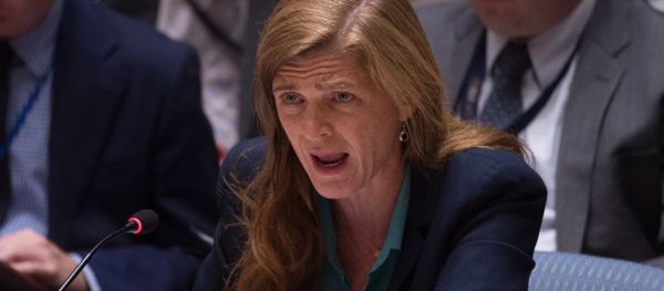 United States Ambassador to the UN Samantha Power speaks during a United Nations Security Council emergency meeting on the situation in Syria, at the United Nations September 25, 2016 in New York United States Ambassador to the UN Samantha Power speaks during a United Nations Security Council emergency meeting on the situation in Syria, at the United Nations September 25, 2016 in New York - Sputnik International