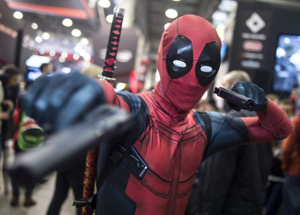 Konstantin as Deadpool, a character from Marvel universe - Sputnik International