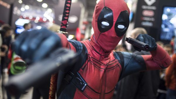Konstantin as Deadpool, a character from Marvel universe - Sputnik International