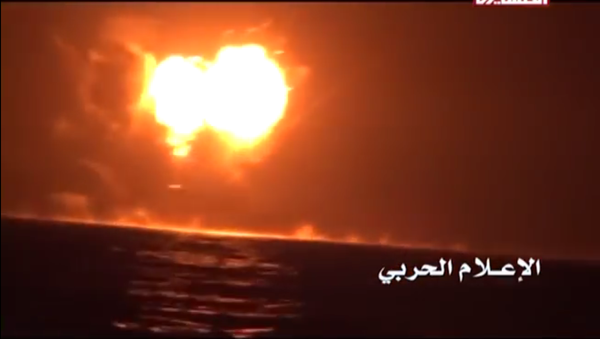 Houthi Rebels Claim to Have Shot Down a UAE Naval Vessel - Sputnik International