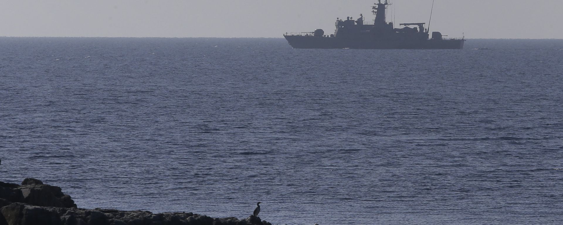 A Greek Navy warship patrols near the eastern Greek Island of Agathonisi and the nearby Turkish shores, on the Aegean Sea (File) - Sputnik International, 1920, 04.02.2024