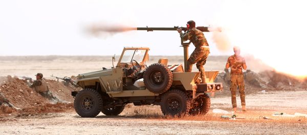 Members of the Shi'ite Badr Organisation undergo training before the upcoming battle to recapture Mosul in Diyala province, Iraq September 27, 2016 Members of the Shi'ite Badr Organisation undergo training before the upcoming battle to recapture Mosul in Diyala province, Iraq September 27, 2016 - Sputnik International