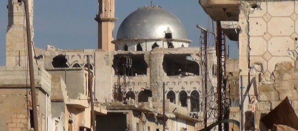 Destruction is seen in the Syrian city of Hama Destruction is seen in the Syrian city of Hama - Sputnik International