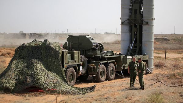 Aerospace Defence Forces tactical drill with combat firing Aerospace Defence Forces tactical drill with combat firing - Sputnik International