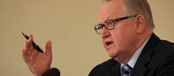 Former Finnish President Martti Ahtisaari Former Finnish President Martti Ahtisaari - Sputnik International