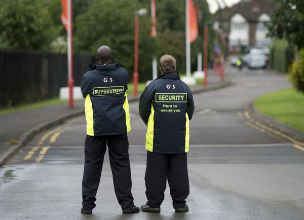 Private security guards G4S Private security guards G4S - Sputnik International