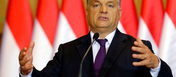 Hungarian Prime Minister Viktor Orban attends a news conference in Budapest, Hungary, October 4, 2016. Hungarian Prime Minister Viktor Orban attends a news conference in Budapest, Hungary, October 4, 2016. - Sputnik International