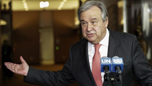 Antonio Guterres speaking at the UN headquarters in New York. (File) Antonio Guterres speaking at the UN headquarters in New York. (File) - Sputnik International