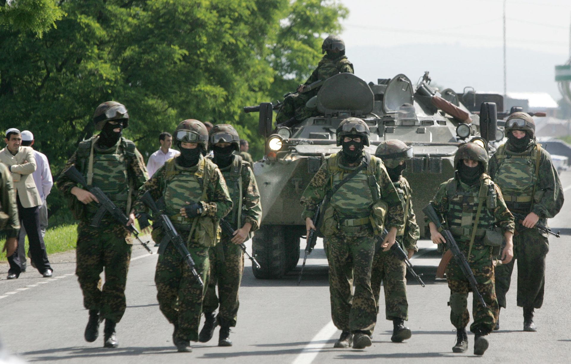 Russian special forces soldiers.Ingushetia (File)   - Sputnik International, 1920, 15.02.2022