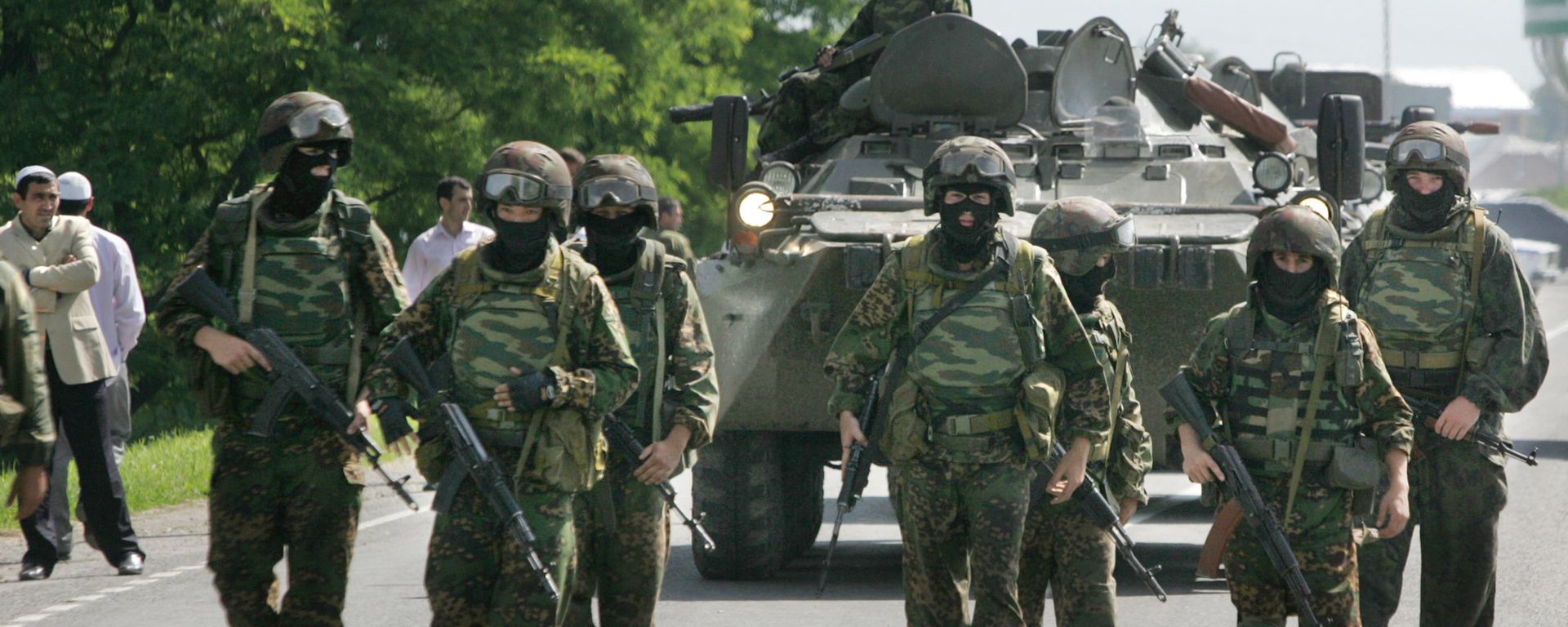 Russian special forces soldiers.Ingushetia (File) Russian special forces soldiers.Ingushetia (File) - Sputnik International, 1920, 06.11.2021