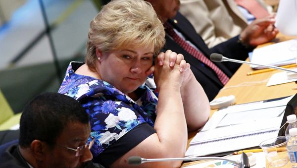 Norway's Prime Minister Erna Solberg (File) - Sputnik International