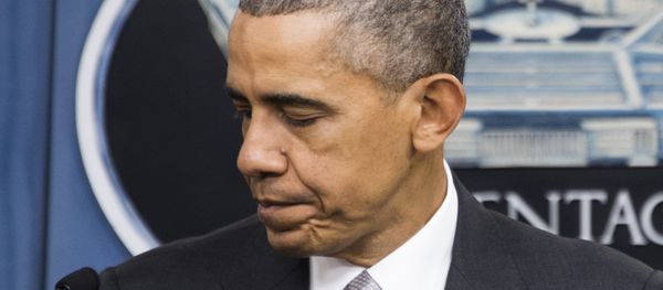 US President Barack Obama speaks to reporters following a National Security Council meeting on the counter-ISIL at the Pentagon in Washington, DC, December 14, 2015 US President Barack Obama speaks to reporters following a National Security Council meeting on the counter-ISIL at the Pentagon in Washington, DC, December 14, 2015 - Sputnik International