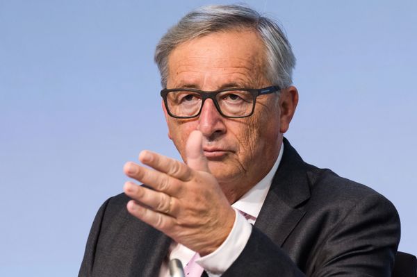 European Commission President Jean-Claude Juncker gestures during a plenary session of European Economic and Social Committee at the EU Charlemagne building in Brussels on Thursday, Sept. 22, 2016 European Commission President Jean-Claude Juncker gestures during a plenary session of European Economic and Social Committee at the EU Charlemagne building in Brussels on Thursday, Sept. 22, 2016 - Sputnik International