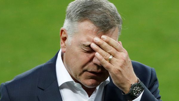 Football Soccer - England Stadium Visit - City Arena, Trnava, Slovakia - 3/9/16 England manager Sam Allardyce during the stadium visitAction. - Sputnik International