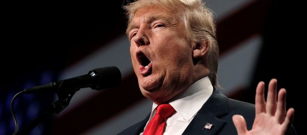 Republican presidential nominee Donald Trump speaks at a campaign rally in Reno, Nevada, US, October 5, 2016. - Sputnik International