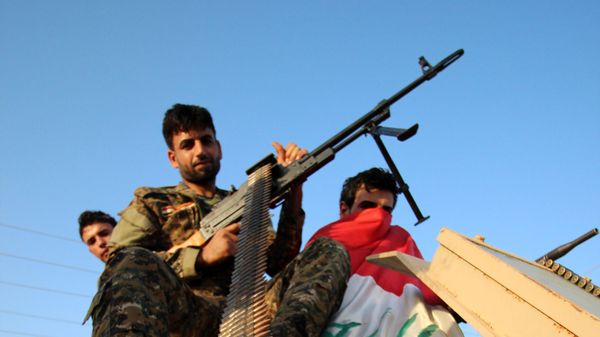 Fighters of the Ansar Allah al-Awfiya (Loyal Supporters of God) Shiite group (File) - Sputnik International