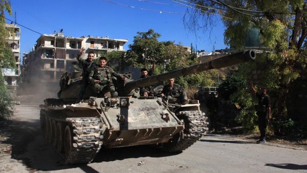 Syrian pro-government forces (File) Syrian pro-government forces (File) - Sputnik International