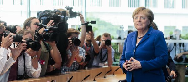 German Chancellor Angela Merkel (File) - Sputnik International