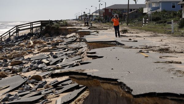 The Raging Fury of Hurricane Matthew - Sputnik International